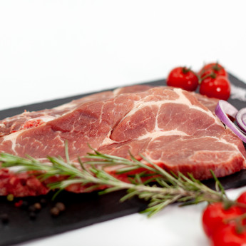 Côte échine de porc fermier Label Rouge Tradition Sarthoise