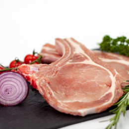 Côte de porc première fermier Label Rouge Tradition Sarthoise