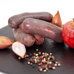 Boudin antillais de porc fermier Label Rouge Tradition Sarthoise
