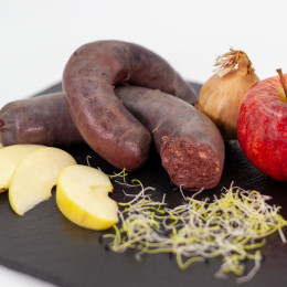 Boudin noir de porc fermier Label Rouge Tradition Sarthoise