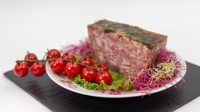 Tête persillé de porc fermier Label Rouge Tradition Sarthoise