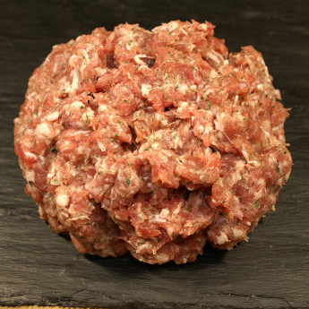 Chair de saucisse de porc aux herbes Label Rouge Tradition Sarthoise