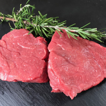 Boeuf pavé de rumsteak blonde d'Aquitaine Label Rouge Tradition Sarthoise