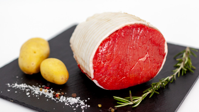 Roti de boeuf tournedos filet blonde d'Aquitaine Label Rouge Tradition Sarthoise