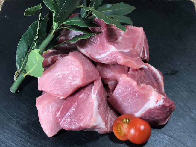 Sauté d'épaule de porc fermier Label Rouge Tradition Sarthoise