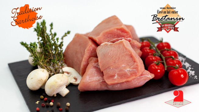 Blanquette de veau fermier Label Rouge Tradition Sarthoise