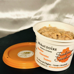Rillettes de porc fermier Label Rouge Tradition Sarthoise