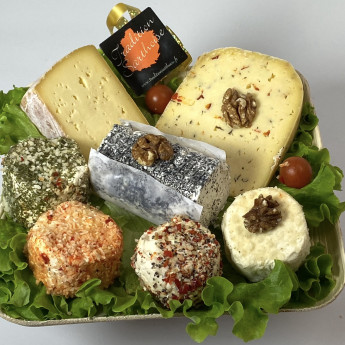 Plateau de fromages du terroir artisanaux Tradition Sarthoise