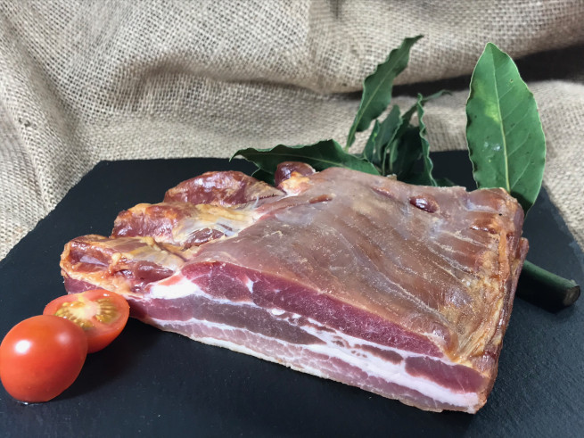 Poitrine de porc fumée Label Rouge Tradition Sarthoise