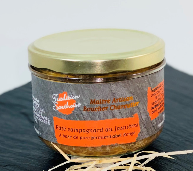 Terrine pâté campagnard porc Label Rouge origine France Tradition Sarthoise