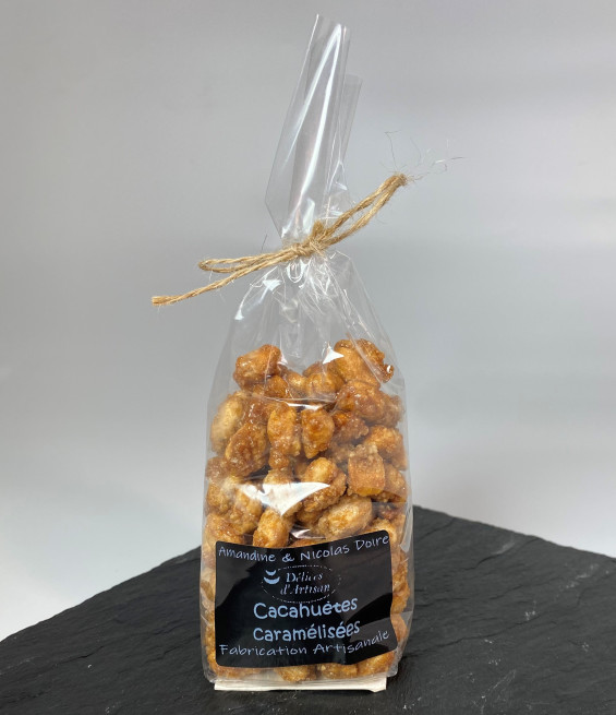 Cacahuètes caramélisées artisanales Tradition Sarthoise
